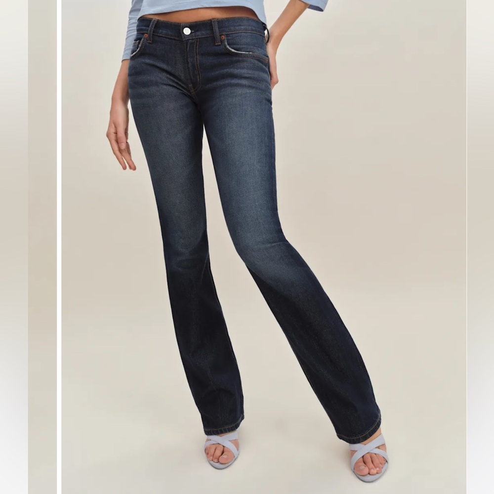 Reformation x Devon Lee Carlson Kenny Low Rise Bootcut Jeans